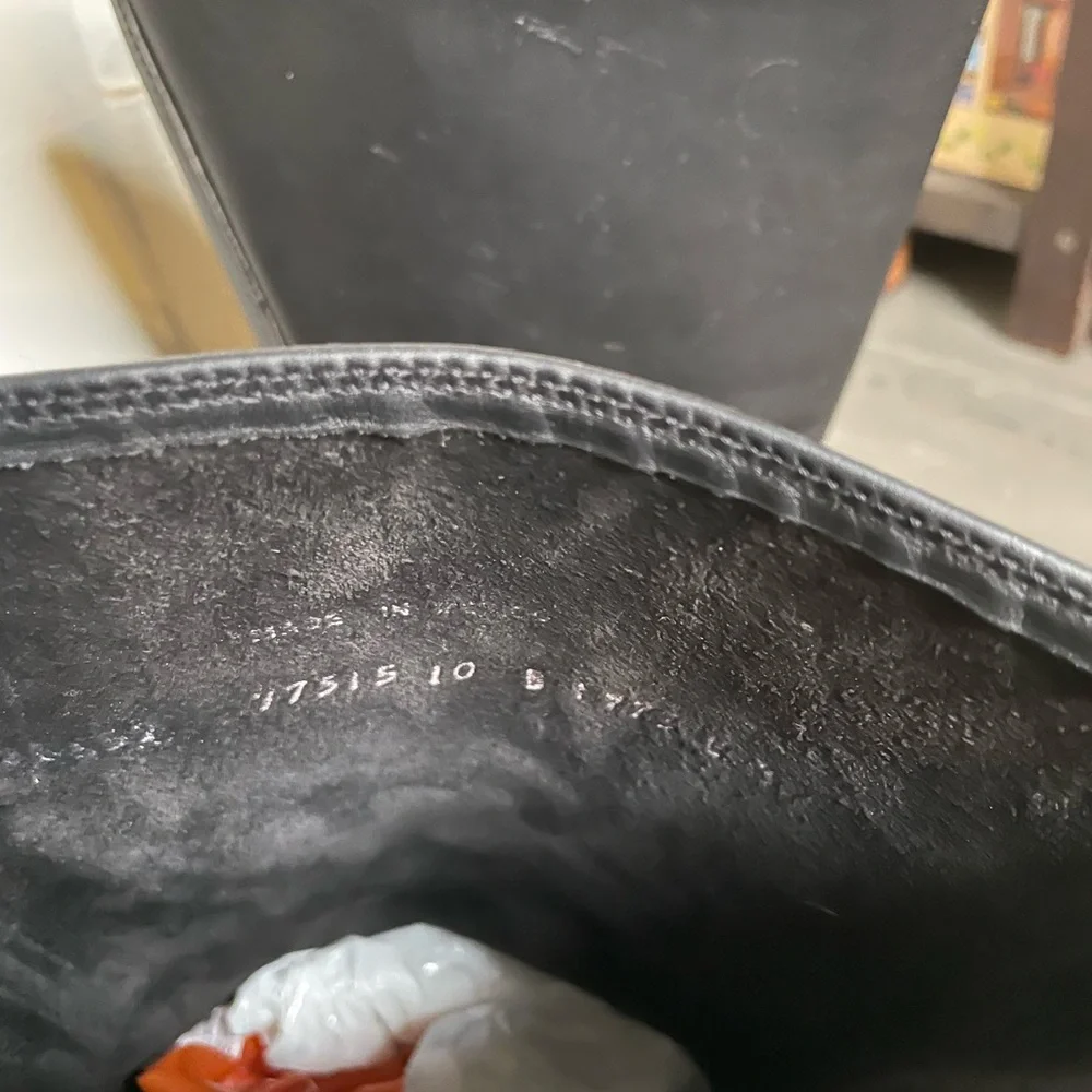 FRYE AND CO. Black Leather Engineer boots - Picture 6 of 7